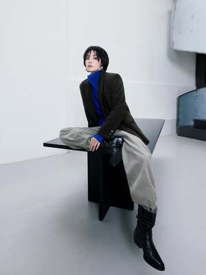 【フォト】ソン・ヘギョ、深まる美しさ…MICHAAの冬コーデで中性的＆フェミニンな魅力アピール