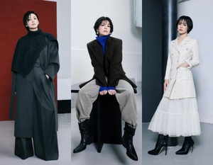 中性的な雰囲気漂うソン・ヘギョ、43歳とは思えない美しさ