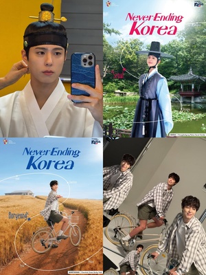 パク・ボゴム、観光PR映像撮影現場で国宝級のビジュアル披露…韓国を代表する顔