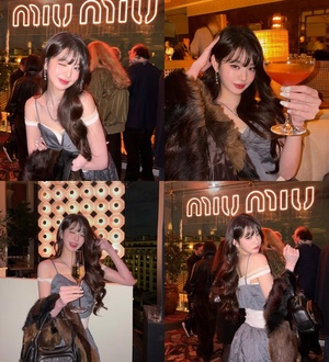 パリを魅了したラブリーなIVEウォニョン、魅惑的なパーティーガールに