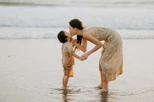 【フォト】チョン・ヘビン、夫・息子と幸せなひととき…バリでのスナップ写真公開