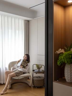 【フォト】イ・ダへ、豪華なリビングでゆったり…感性的なインテリアにも注目