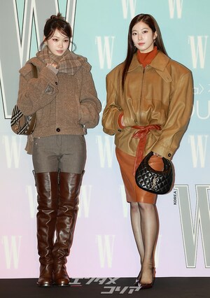 【フォト】LE SSERAFIMチェウォン＆カズハ、圧倒的オーラ漂う秋の女神