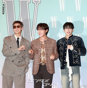 【フォト】防弾少年団RM＆J-HOPE＆V、世界的なスーパースター3人の品格