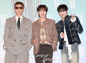 【フォト】防弾少年団RM＆J-HOPE＆V、世界的なスーパースター3人の品格