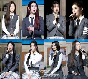 【フォト】質問に答える愛らしいHearts2Heartsのメンバーたち