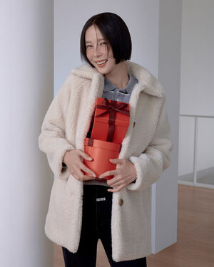 【フォト】キム・ナヨン　息子2人と一緒にグラビア…幸せな時間