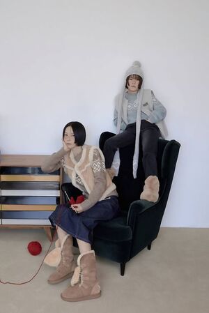 【フォト】キム・ナヨン　息子2人と一緒にグラビア…幸せな時間