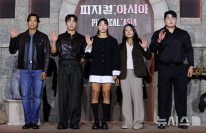 【フォト】ポーズを取る『フィジカル100：ASIA』の韓国代表たち