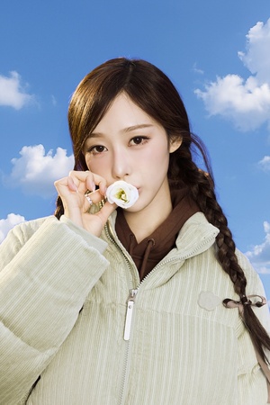 【フォト】aespaジゼルが描く冬の童話…「Wacky Willy」新キャンペーングラビア公開