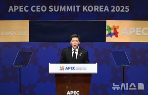 【フォト】APEC CEOサミットで演説するBTSのRM