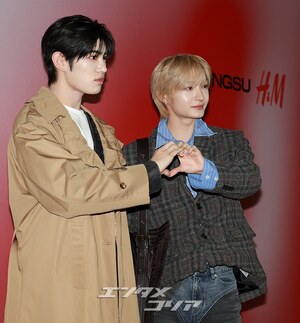 【フォト】KickFlipミンジェ＆ドンファ　秋コーデ「聖水洞に来ました！」