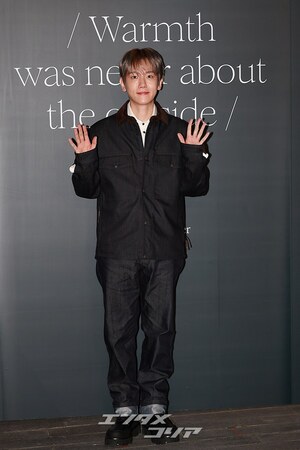 【フォト】EXOベクヒョン、デニム・オン・デニム・コーデがおしゃれ