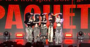 LE SSERAFIM、NVIDIAのイベントに出演…ジェンスン・フアン氏の紹介を受けステージに