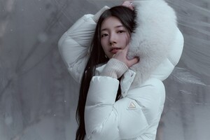 【フォト】冬コーデを着こなすスジ、高級感漂うシルエット