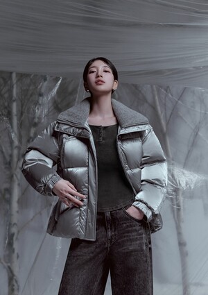 【フォト】冬コーデを着こなすスジ、高級感漂うシルエット