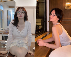 ソン・ヘギョ、DAVICHIカン・ミンギョンとの仲をアピール…ロッカーも隣同士 「わたしの手を心配してくれる」