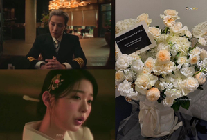 G-DRAGON「チケット取ってよ」…IVEウォニョン、受け取った花束写真アップ