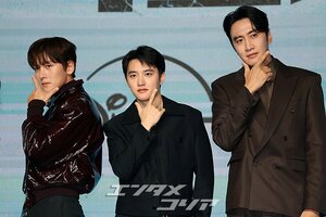 【フォト】チ・チャンウク＆ド・ギョンス＆イ・グァンスら『捏造された都市』のキャストたち、力強いポーズ