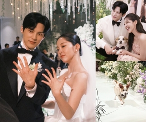 【フォト】「美男美女夫婦」ユン・ソヌ＆キム・ガウン　幸せ結婚式の写真公開