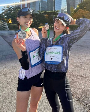 NewJeansダニエル、10キロ完走し明るい笑顔…一審敗訴後の近況報告