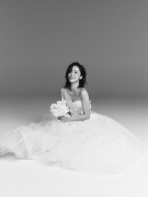 【フォト】ハム・ウンジョン、上品＆すっきりしたウエディング写真公開…清純な魅力アピール