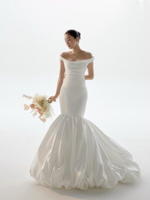 【フォト】ハム・ウンジョン、上品＆すっきりしたウエディング写真公開…清純な魅力アピール