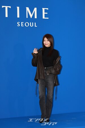 【フォト】レザージャケット姿がまぶしいハ・ジウォン