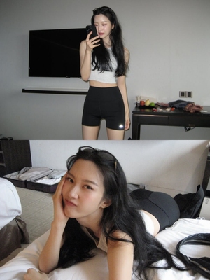 ムン・ガヨン、ショートレギンス×ほっそり美脚…さり気ないショットで輝くビジュアル