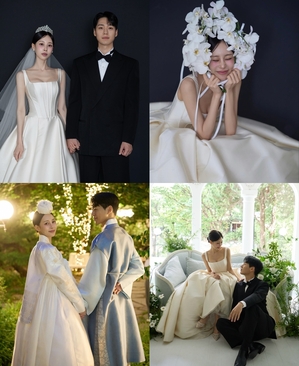 【フォト】パク・ソヒョン&コ・スジン、ウエディング写真公開…ステキなビジュアル