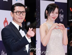 【フォト】ソン・イェジン＆ヒョンビン「青龍に現れた完璧ビジュアル夫婦」