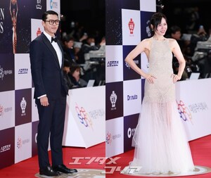 【フォト】ソン・イェジン＆ヒョンビン「青龍に現れた完璧ビジュアル夫婦」