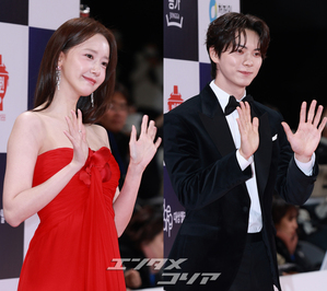 【フォト】イ・チェミン＆少女時代ユナ　青龍映画賞で再会した『暴君のシェフ』カップル