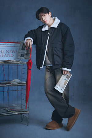 【フォト】MONSTA Xキヒョン、雪遊びするさわやかな少年