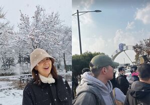 56歳ユン・ユソン、息子が入隊 「体に気を付けて行ってらっしゃい」