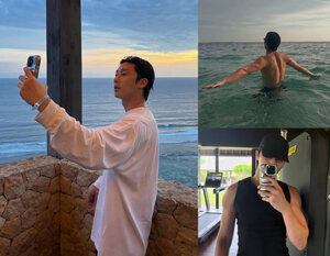 パク・ソジュン「『ギョンドを待ちながら』過ごした日々」…海外旅行でマッチョな後ろ姿公開