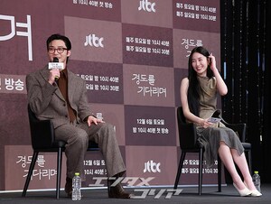 【フォト】パク・ソジュン×ウォン・ジアン、『ギョンドを待ちながら』記者懇談会