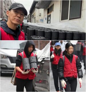 Sean、すっかり成長した子どもたちの姿公開…練炭ボランティアで汗を流す