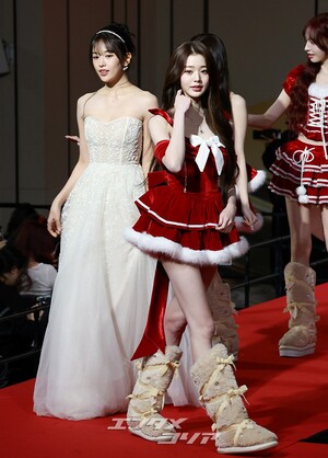 【フォト】IVE、サンタガールに変身＝2025 SBS歌謡大典