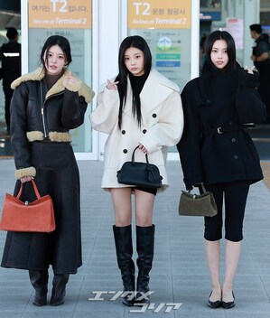 【フォト】ILLITウォンヒ＆ミンジュ＆ユナ、「JACQUEMUS」のショーに出席するためパリへ