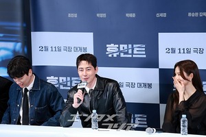 【フォト】旧正月連休に公開の新作『ヒューミント』メディア試写会の現場