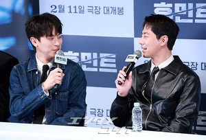 【フォト】旧正月連休に公開の新作『ヒューミント』メディア試写会の現場