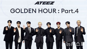 【フォト】ATEEZ　13thミニアルバム『GOLDEN HOUR：Part.4』リリース記者会見
