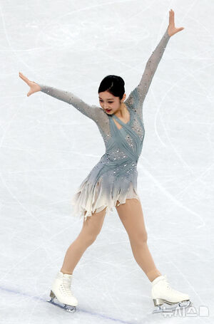 【フォト】辛智娥、初のオリンピックで繰り広げる切ない演技　ミラノ冬季五輪