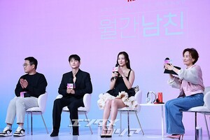 【フォト】『マンスリー彼氏』キム・ジョンシク監督＆ソ・イングク＆ジス、和気あいあいとした懇談会