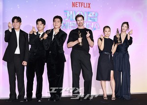 【フォト】一堂に会した『KPOPガールズ！　デーモン・ハンターズ』の主役たち