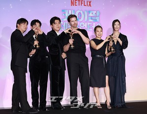 【フォト】一堂に会した『KPOPガールズ！　デーモン・ハンターズ』の主役たち