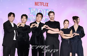 【フォト】一堂に会した『KPOPガールズ！　デーモン・ハンターズ』の主役たち