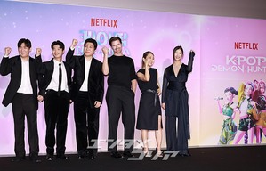 【フォト】一堂に会した『KPOPガールズ！　デーモン・ハンターズ』の主役たち