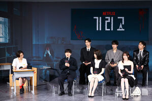 【フォト】ポーズを取るNETFLIXシリーズ『キリゴ』のキャストたち